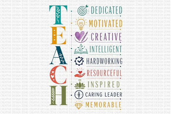 Bold Teacher Quote T-Shirt Design for Modern Educators