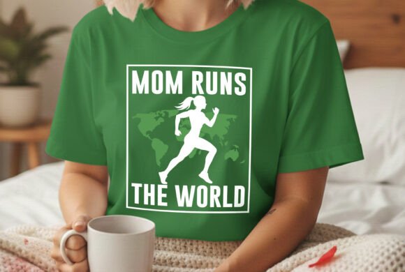 Celebrate Motherhood with the Mom Runs the World Cool Mom Design Svg