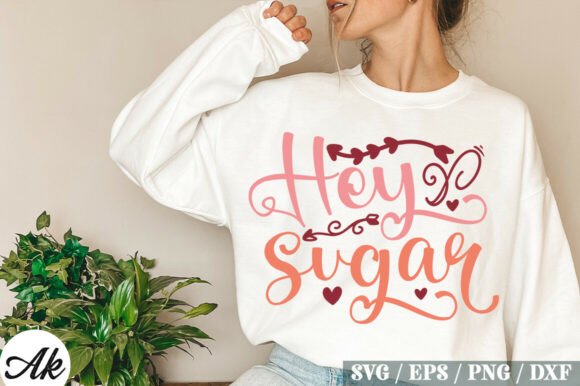 Hey Sugar Retro SVG Design: A Creative Asset for Modern Branding