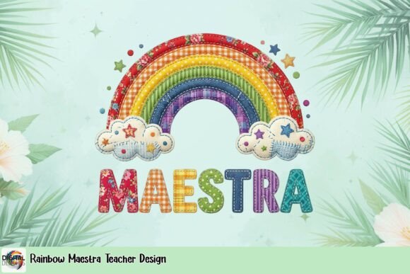 Infusing Vibrancy: The Rainbow Maestra Teacher Design
