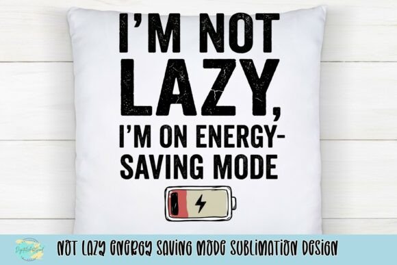 Not Lazy, Just on Energy-Saving Mode: A Design Asset with Humor and Style