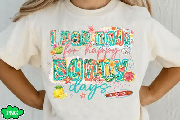 Retro Happy Shirt Sublimation Design: A Vibrant Creative Asset
